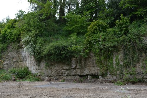 Limestone quarry, Manor Vale, Kirkbymoorside, North Yorkshire
