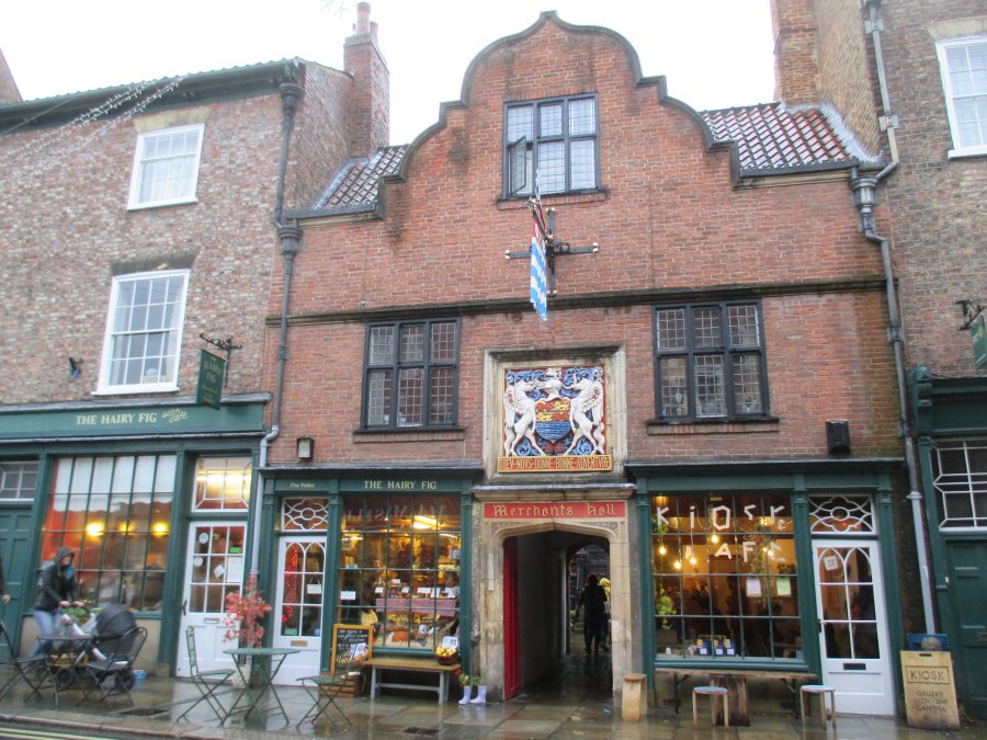 Entrance to Merchants Hall, Fossgate, York