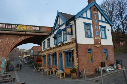 The Tyne Bar, Ouseburn River, Newcastle-Upon-Tyne