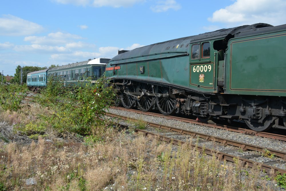 BR 60009 UNION OF SOUTH AFRICA, LNER 4488 York NRM Aug 1st 2020