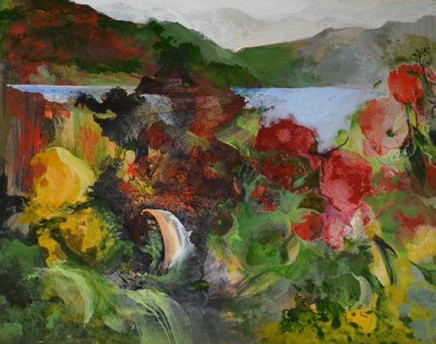  painting by artist Peter M Hicks