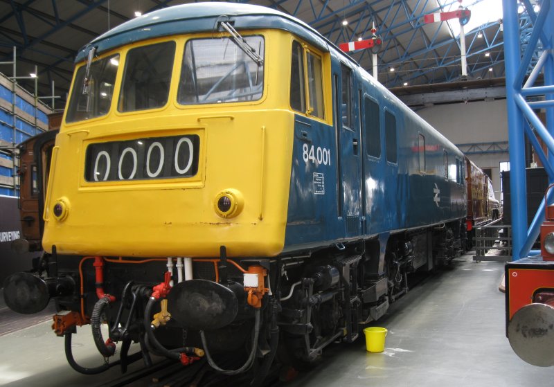 Class 84 electric locomotive 84001 in York NRM (May 2024)