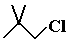 skeletal formula 1-chloro-2,2-dimethylpropane