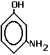 structural formula 3-aminophenol molecular structure